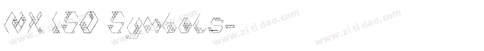 NX ISO Symbols字体转换